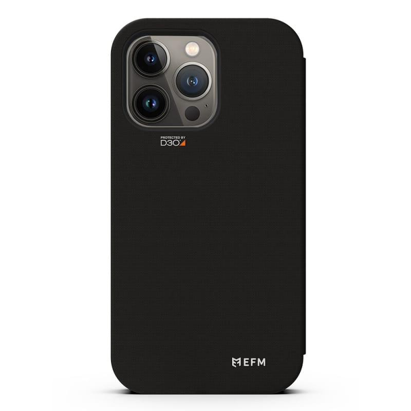 EFM Miami Leather Wallet Case Armour with D3O for iPhone 13 Pro Max