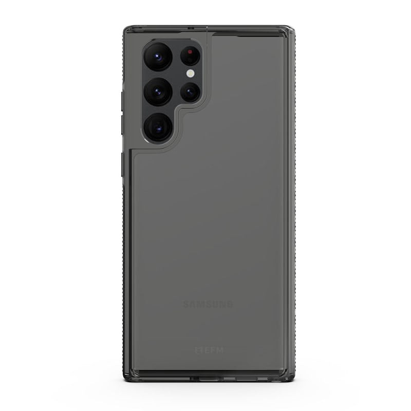 EFM Zurich Case Armour For Samsung Galaxy S22 Ultra (6.8) - Smoke Black