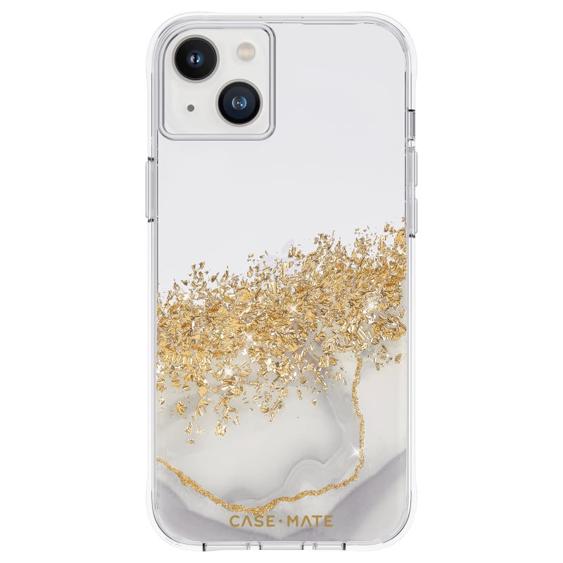 Case-Mate Karat Marble Case For iPhone 14 Plus (6.7") - White Marble