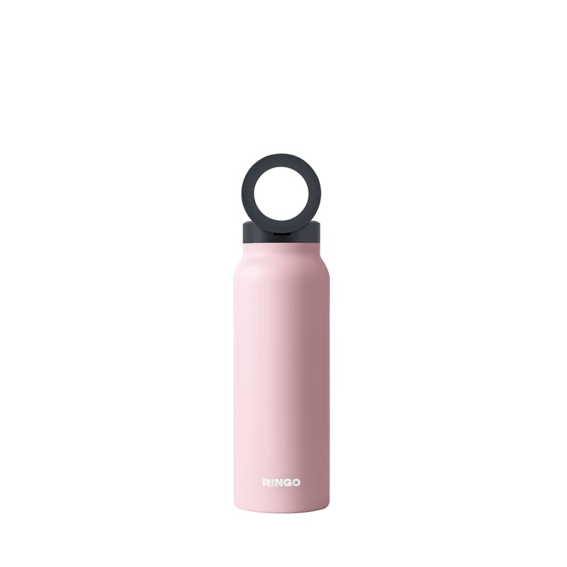 Ringo Water Bottle with Magnetic Phone Mount - Pink -710ml (24oz)