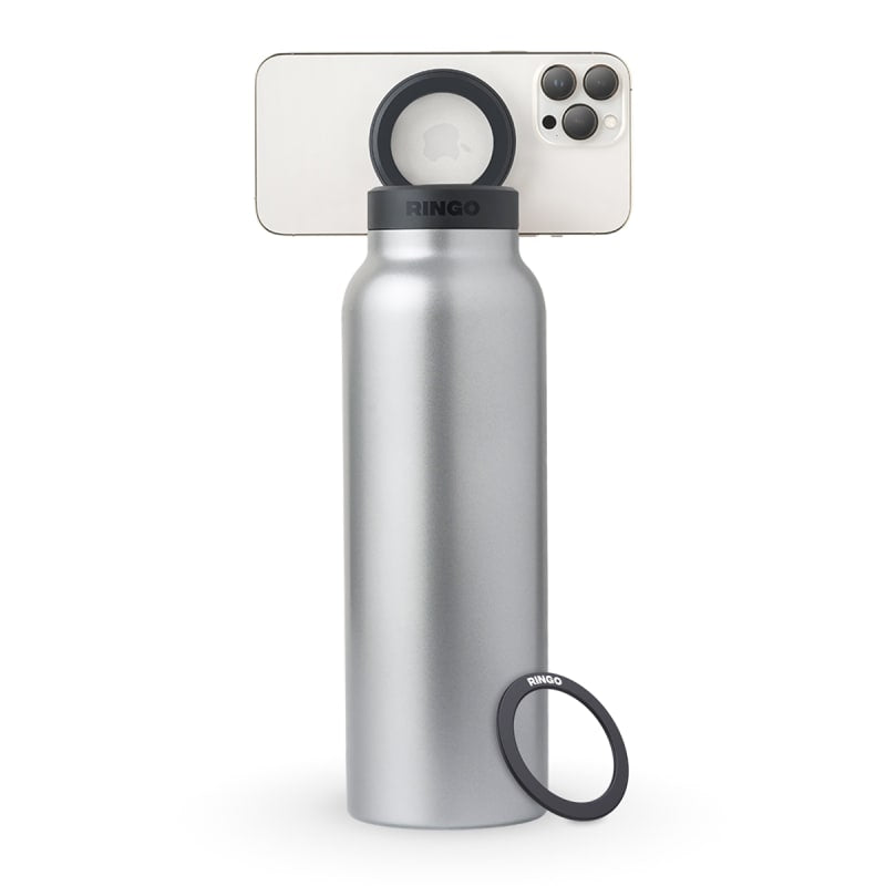 Ringo Water Bottle with Magnetic Phone Mount - Stainless 950ml (32oz)
