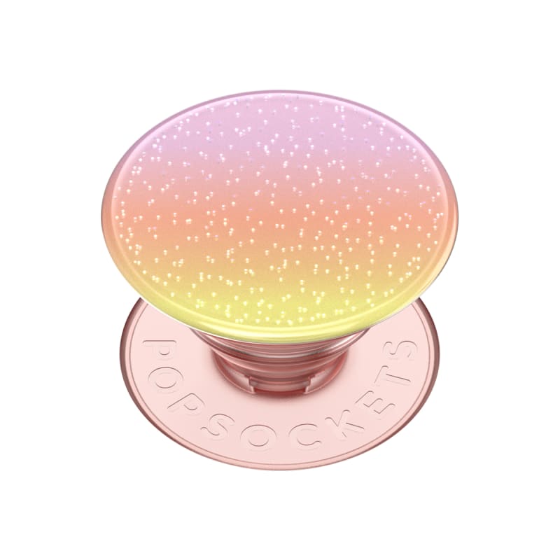 PopSockets Universal PopGrip Glitter Aura Sunrise