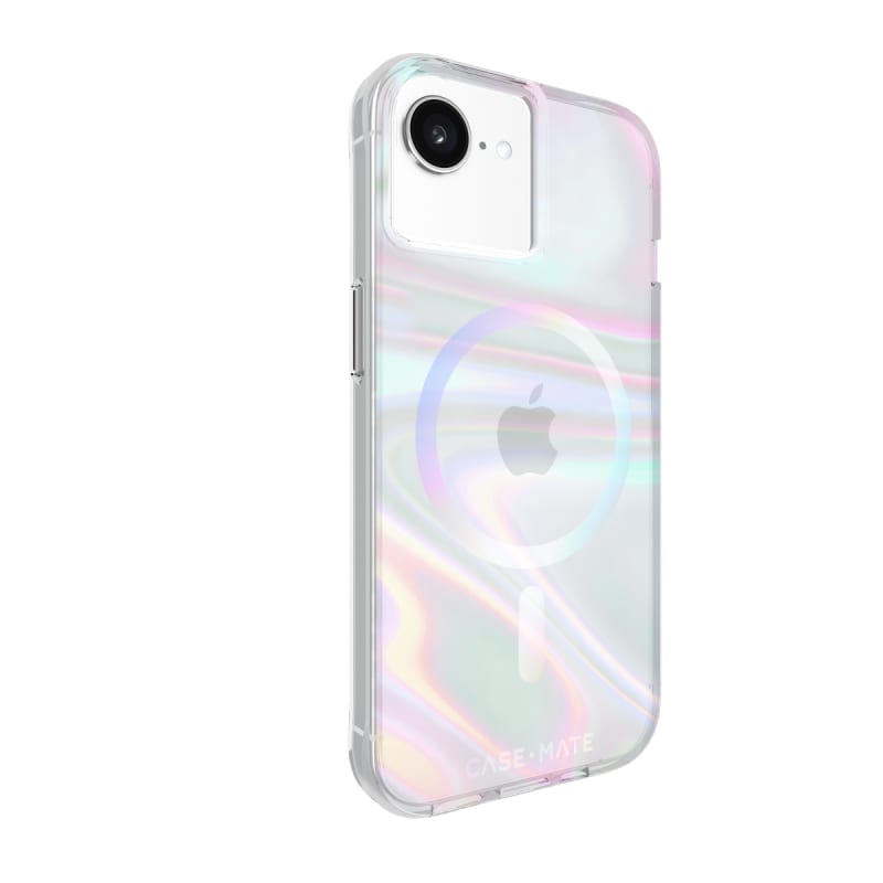 Case-Mate Soap Bubble MagSafe Case For iPhone 16e/15/14/13 - Iridescent