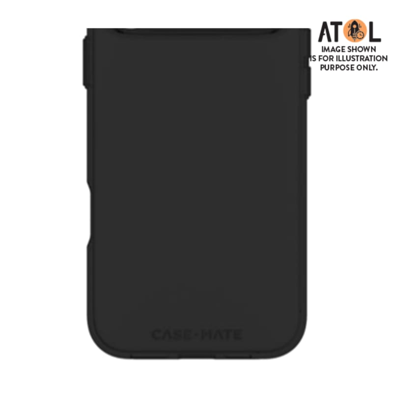 Case-Mate Case & Screen Protection Pack w/MagSafe For iPhone 17 Air - Black Case