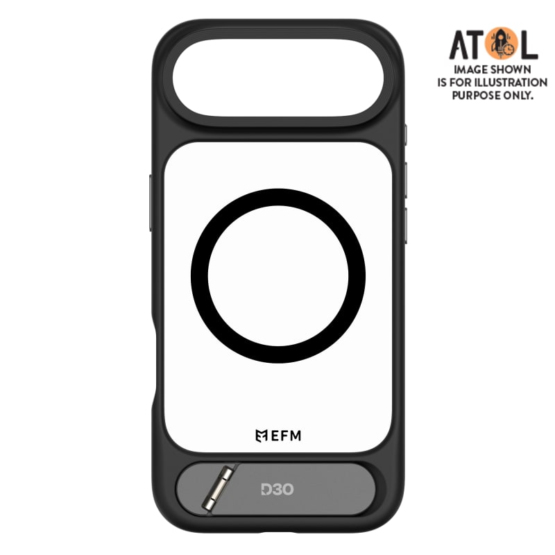 EFM Alta Case with D3O Bio For iPhone 17 Air - Black