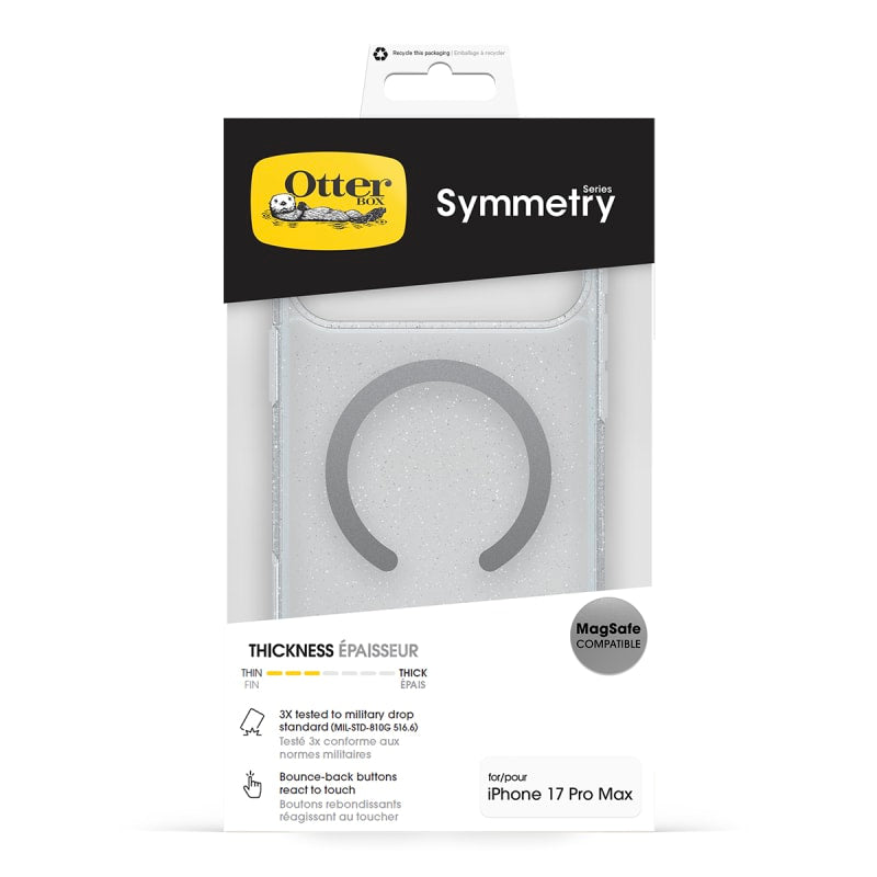 OtterBox Symmetry MagSafe Case with Camera Control For iPhone 17 Pro Max - Stardust