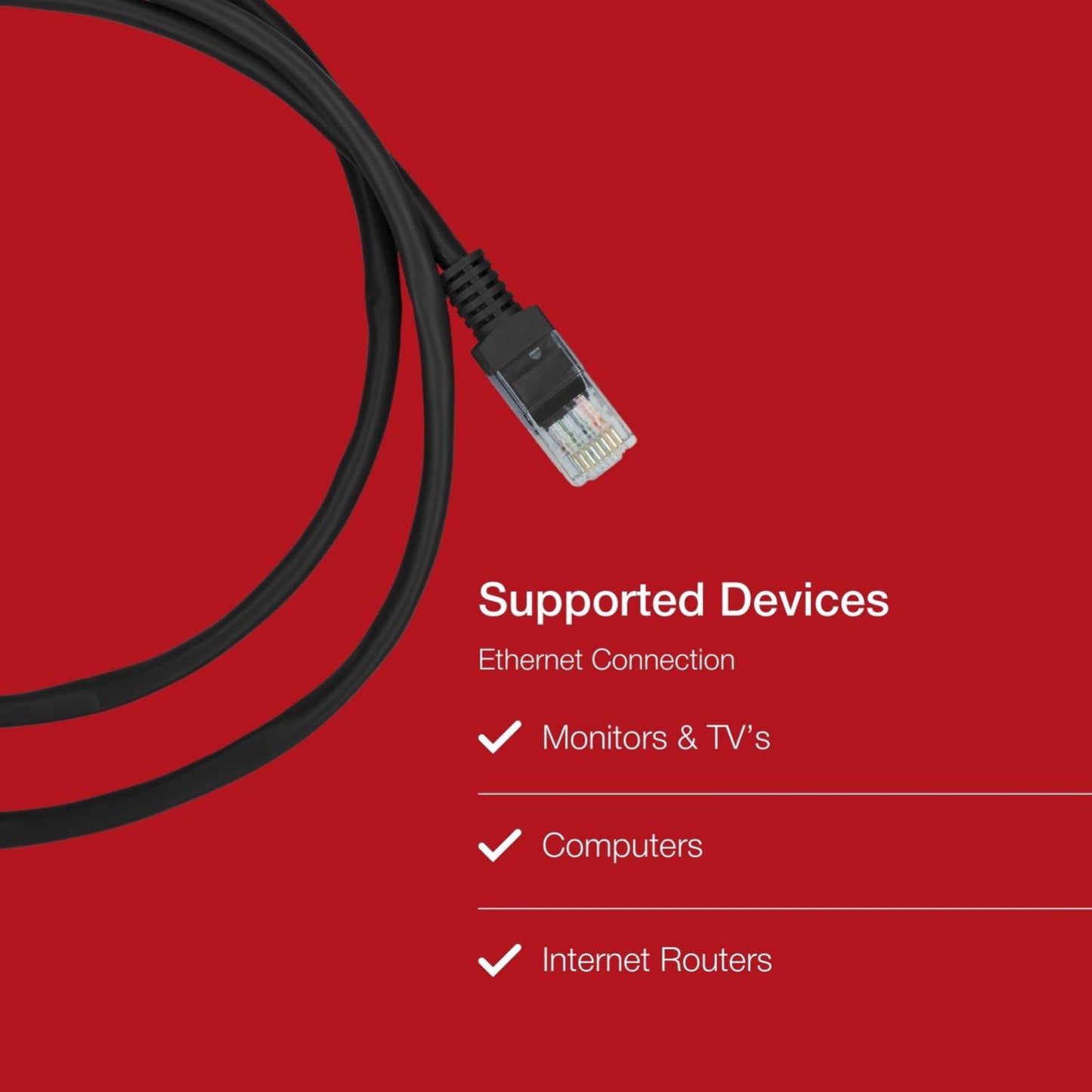 Shintaro Cat6 24 AWG Patch Lead Black 15m - High Quality Ethernet Cable for Wired Networks