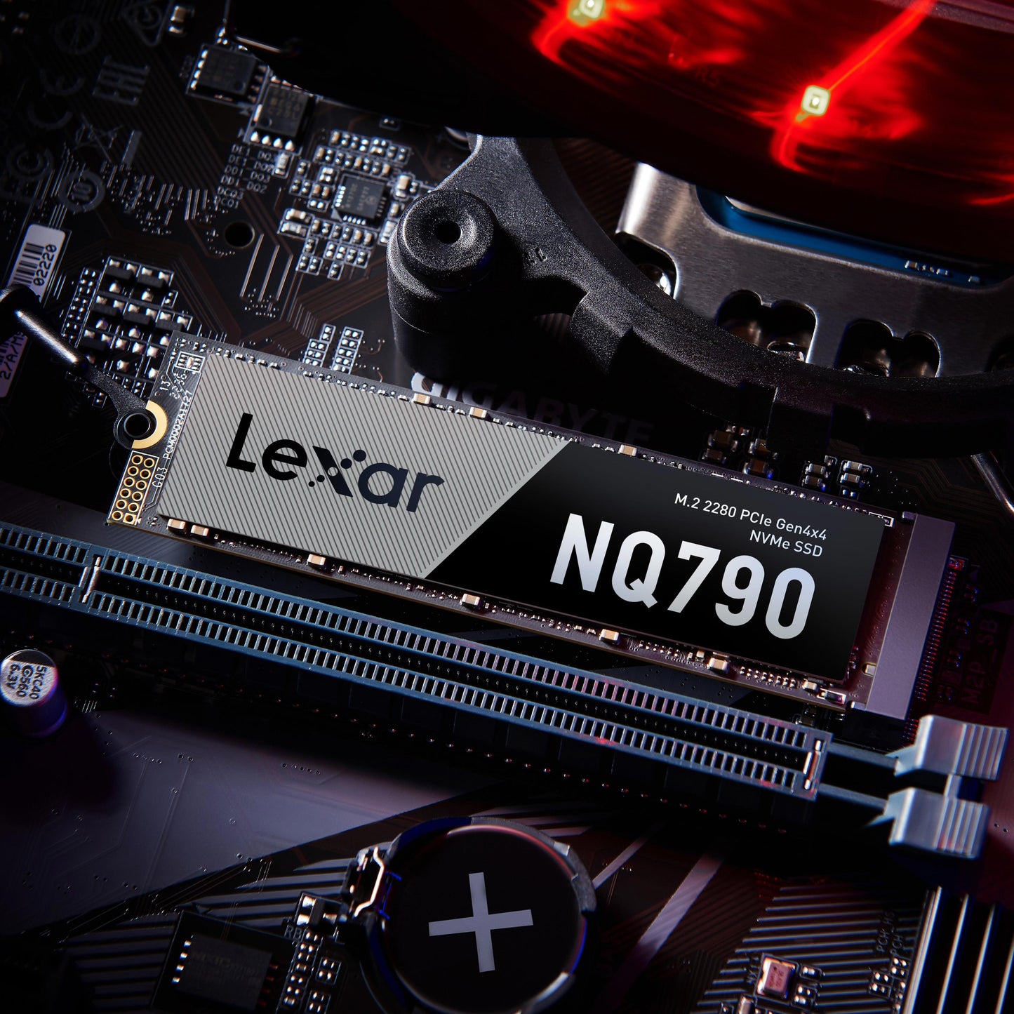 Lexar 2TB NQ790 M.2 2280 PCIe Gen 4x4 NVMe SSD up to 7000MB/s read, 6000MB/s write, Five-year limited warranty