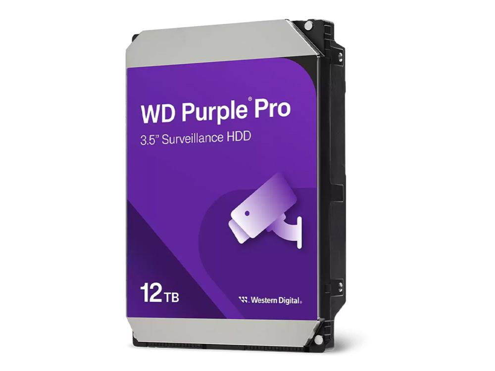 WD Purple HDD 3.5" Internal SATA 12TB 7200 RPM, 5 Year Warranty