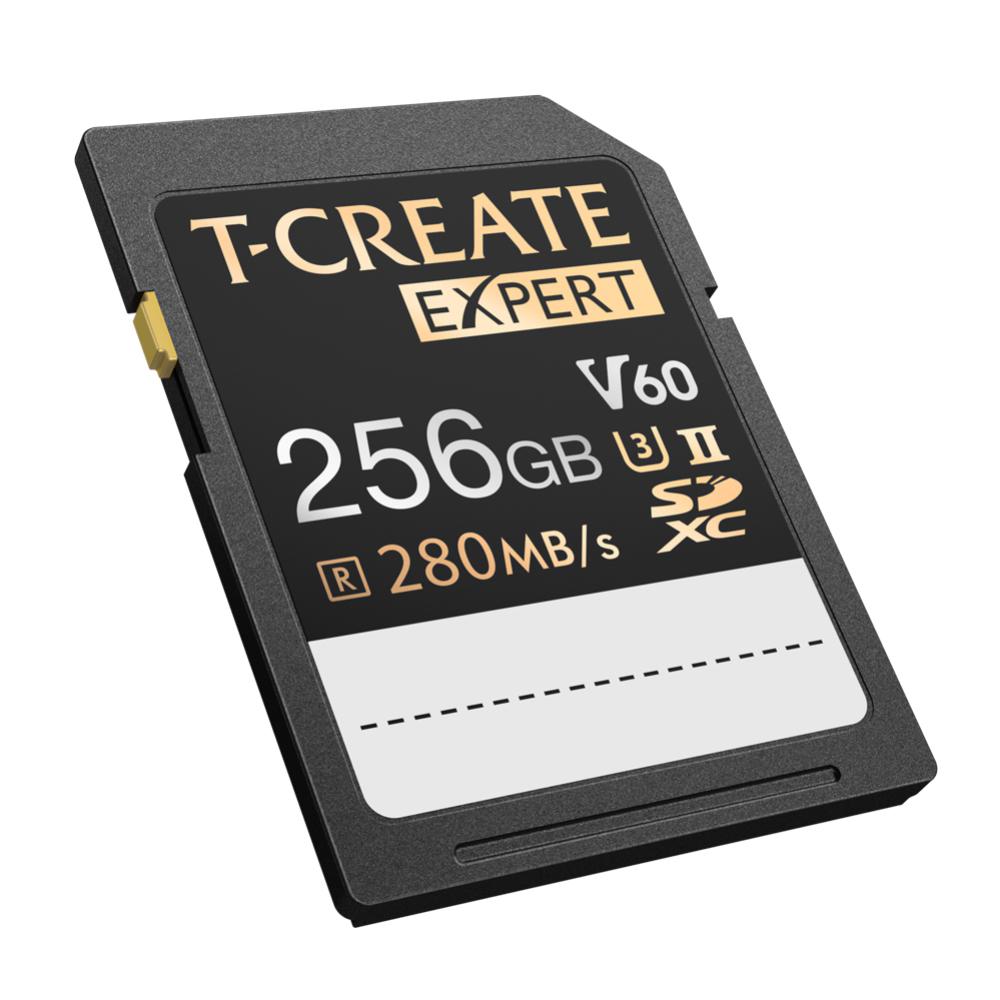 Team T-Create Expert 256GB SDXC, UHS-II, U3, V60, Memory Card