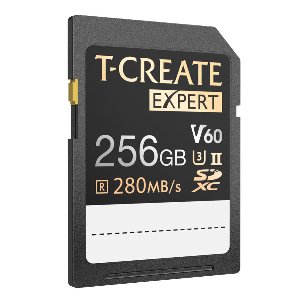 Team T-Create Expert 256GB SDXC, UHS-II, U3, V60, Memory Card