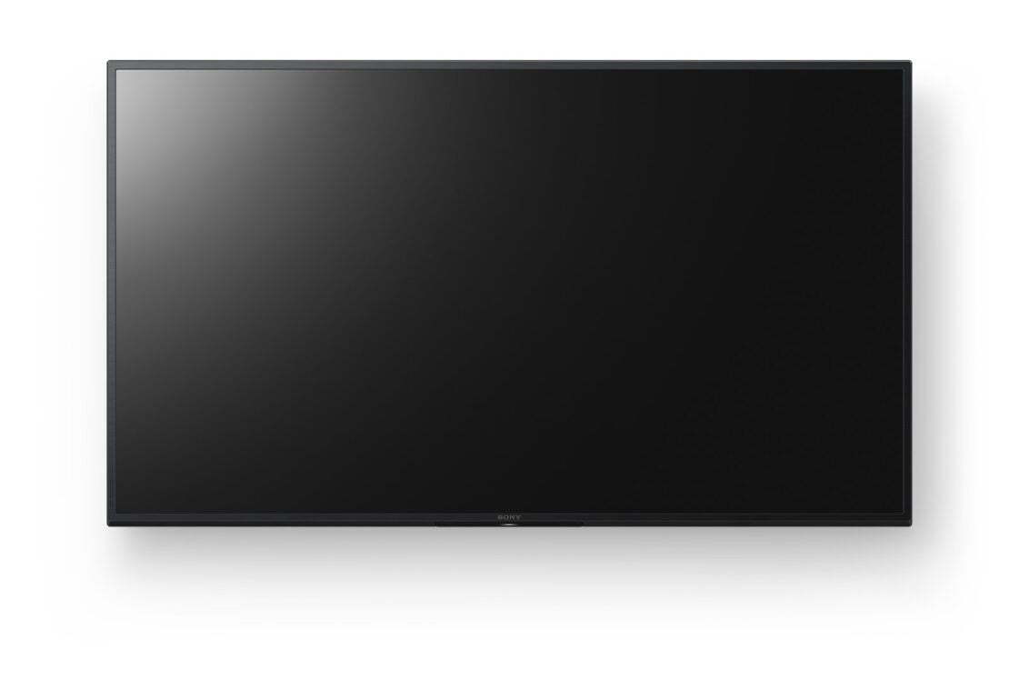 Sony Bravia EZ20L 50" Pro Display. 4K UHD, 16/7, 350-cd/m2 Brightness, Direct LED, HDR10/HLG, 200x200 VESA, Android 10