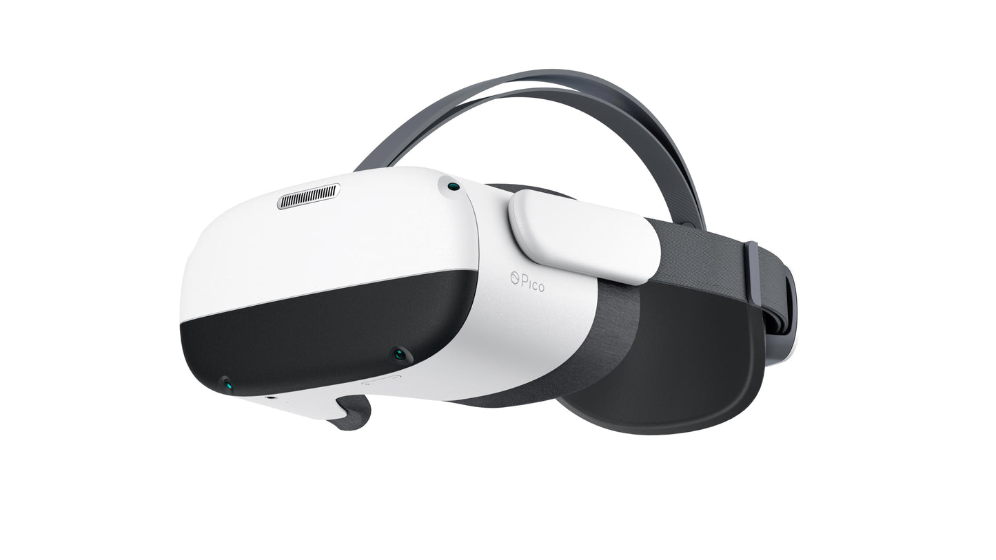 Pico Neo3 6DoF Enterprise Grade All-In-One VR Headset, 6GB RAM, 256GB Storage, Powered by Qualcomm XR2, Soft Strap