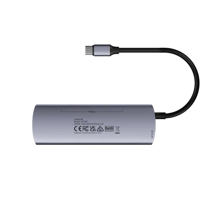 Unitek 4-in-1 uHUB Q4 USB-C Hub