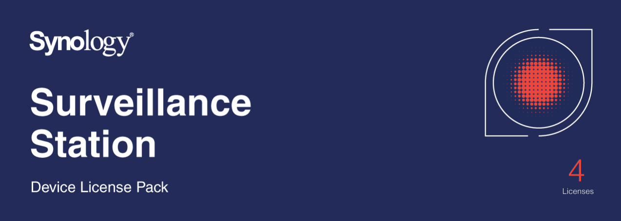 Synology Surveillance Device License Pack For Synology NAS