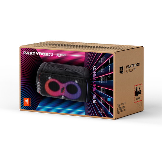 JBL PartyBox Club 120 – Portable Bluetooth Party Speaker (Black)
