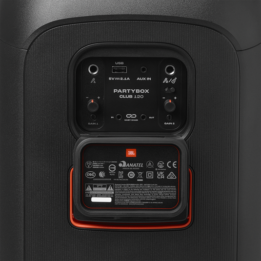 JBL PartyBox Club 120 – Portable Bluetooth Party Speaker (Black)