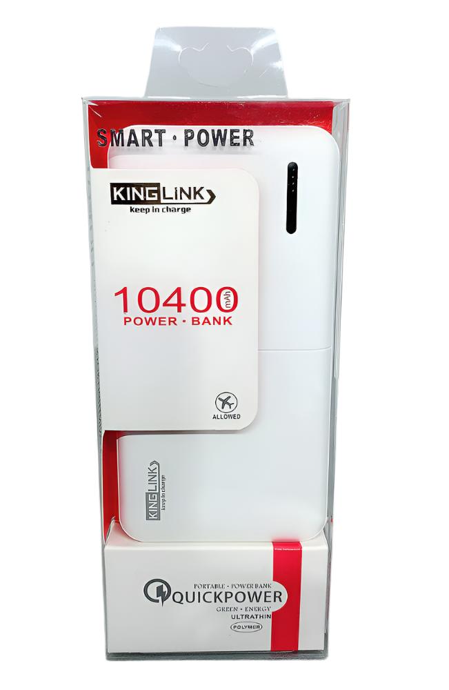 Kinglink 10400 Mah Ultrathin Quick Power Bank KLC 10400 With 20 W Fast Charging