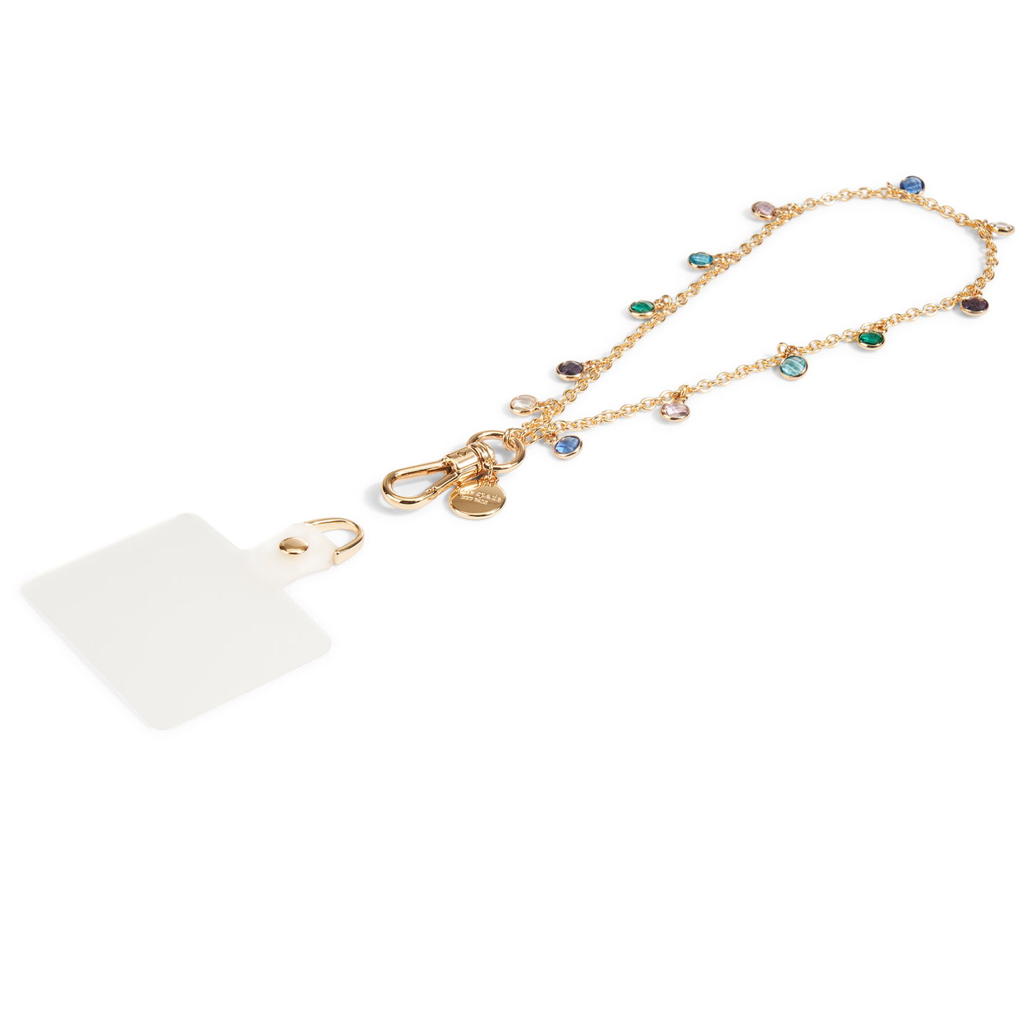 Metal Designer High Shine Kate Spade | Phone Charm Wrist Strap