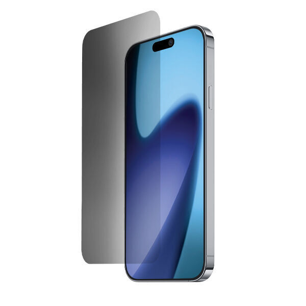 Kore Stealth Guard Privacy Tempered Glass Protector with Applicator for iPhone 17 - Ultra Clear