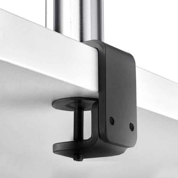 For Monitor Rigid Atdec F Clamp Desk Fixing recycled aluminium Mount Black