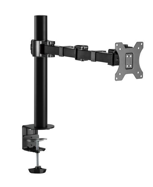 Easilift Single Monitor Desk Mount with Articulating Arm - Fits most 17"-32" Monitors
