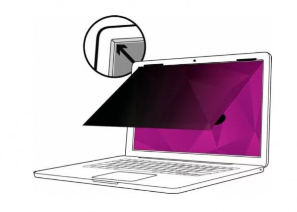 Screen protector 3M High Clarity Privacy Filter for 15.6" Laptop with 3M COMPLY Flip Attach, 16:9