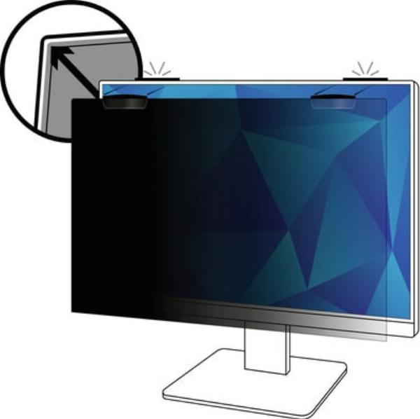 3M Privacy Filter for 23.8" Monitor with 3M COMPLY Magnetic Attach