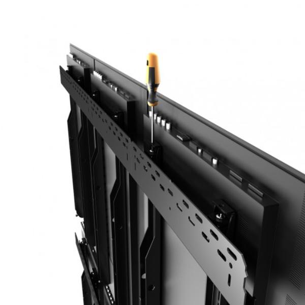 Atdec Telehook Wall Universal Video Wall Vertical Rail Set