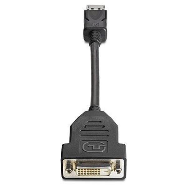 HP DisplayPort Male to DVI-D Female FH973AA Adapter Cable