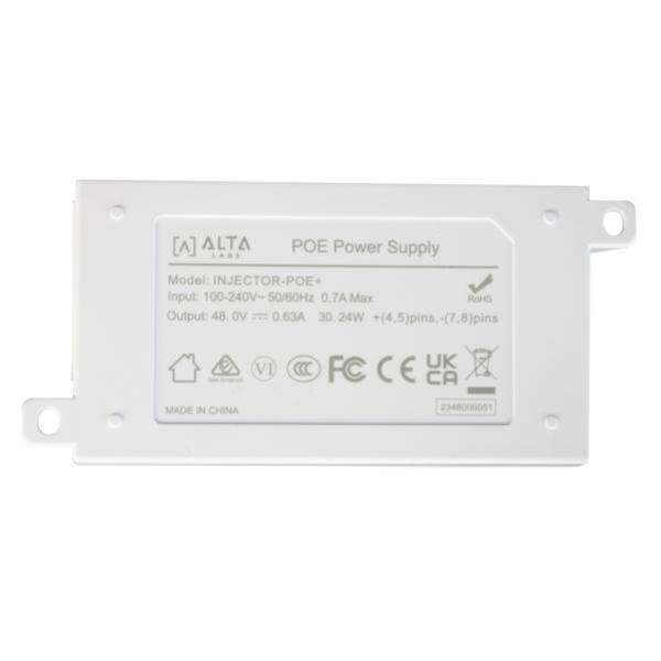 Alta Labs INJECTOR-POE+-AU PoE+ Injector