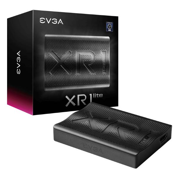 Stream and Record with DSLR low latency EVGA XR1 Lite Capture Card, Certified for OBS, USB 3.0, 4K Pass Through