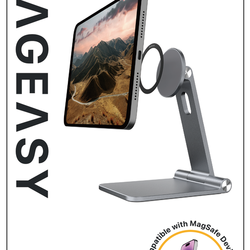 MagEasy FlipMount MagSafe Stand - Space Grey