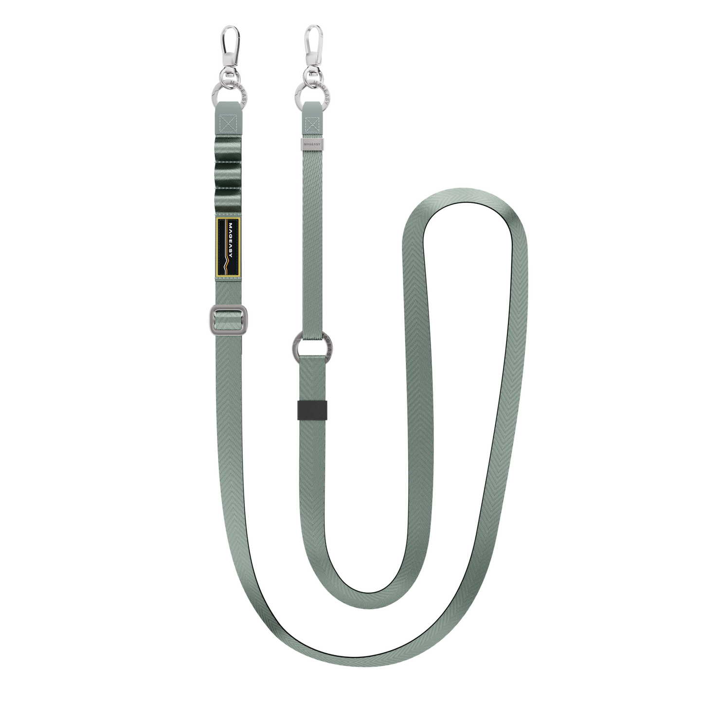 MagEasy 2-in-1 Phone Strap, Wristlet & Card 20mm Misty Blue