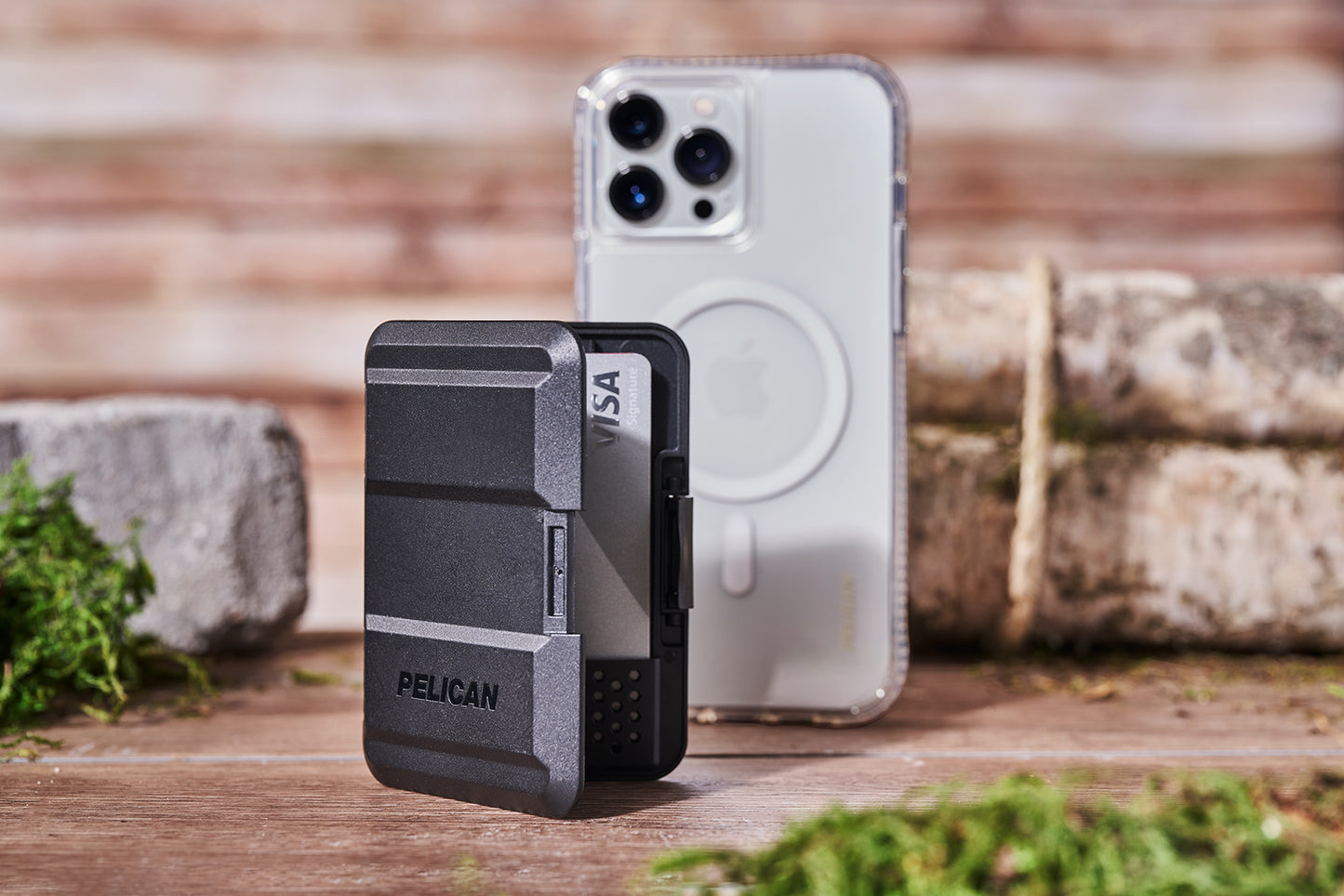 Pelican Shield MagSafe Case with Holster for iPhone 16 Pro Max - Carbon Fibre