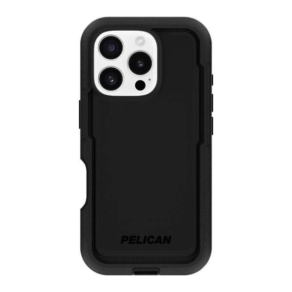 Pelican Voyager MagSafe Case with Holster for iPhone 16 Pro Max - Black