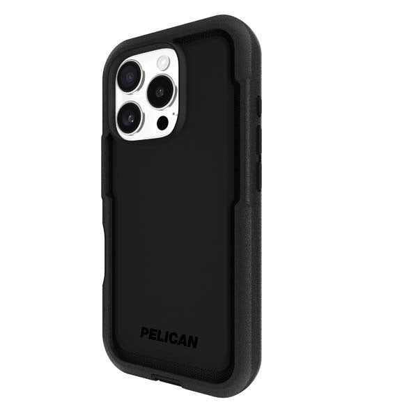 Pelican Voyager MagSafe Case with Holster for iPhone 16 Pro Max - Black