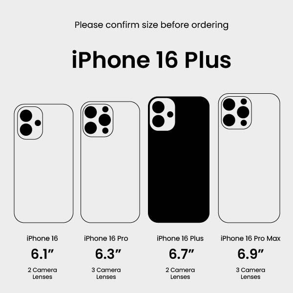 Pelican Protector Mag Safe Case for iPhone 16 Plus - Clear Clear