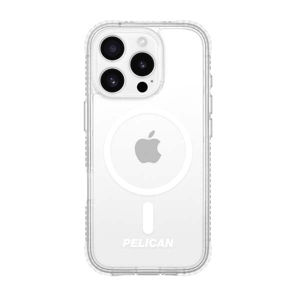 Pelican Protector Mag Safe Case for iPhone 16 Pro Max - Clear Clear