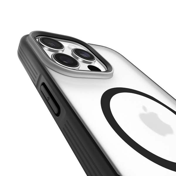 Pelican Ranger Mag Safe Case for iPhone 16 Pro Max - Clear/Black Frosted - Clear black frosted