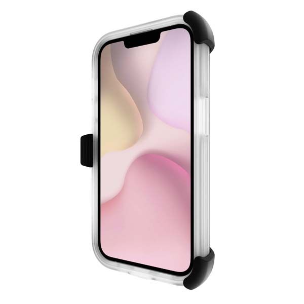 Pelican Voyager MagSafe Case with Holster for iPhone 16e / 15 / 14 / 13 - Clear