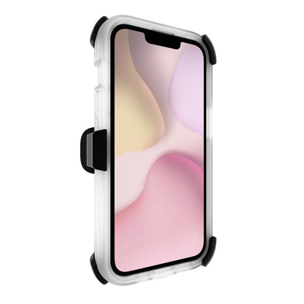 Pelican Voyager MagSafe Case with Holster for iPhone 16e / 15 / 14 / 13 - Clear