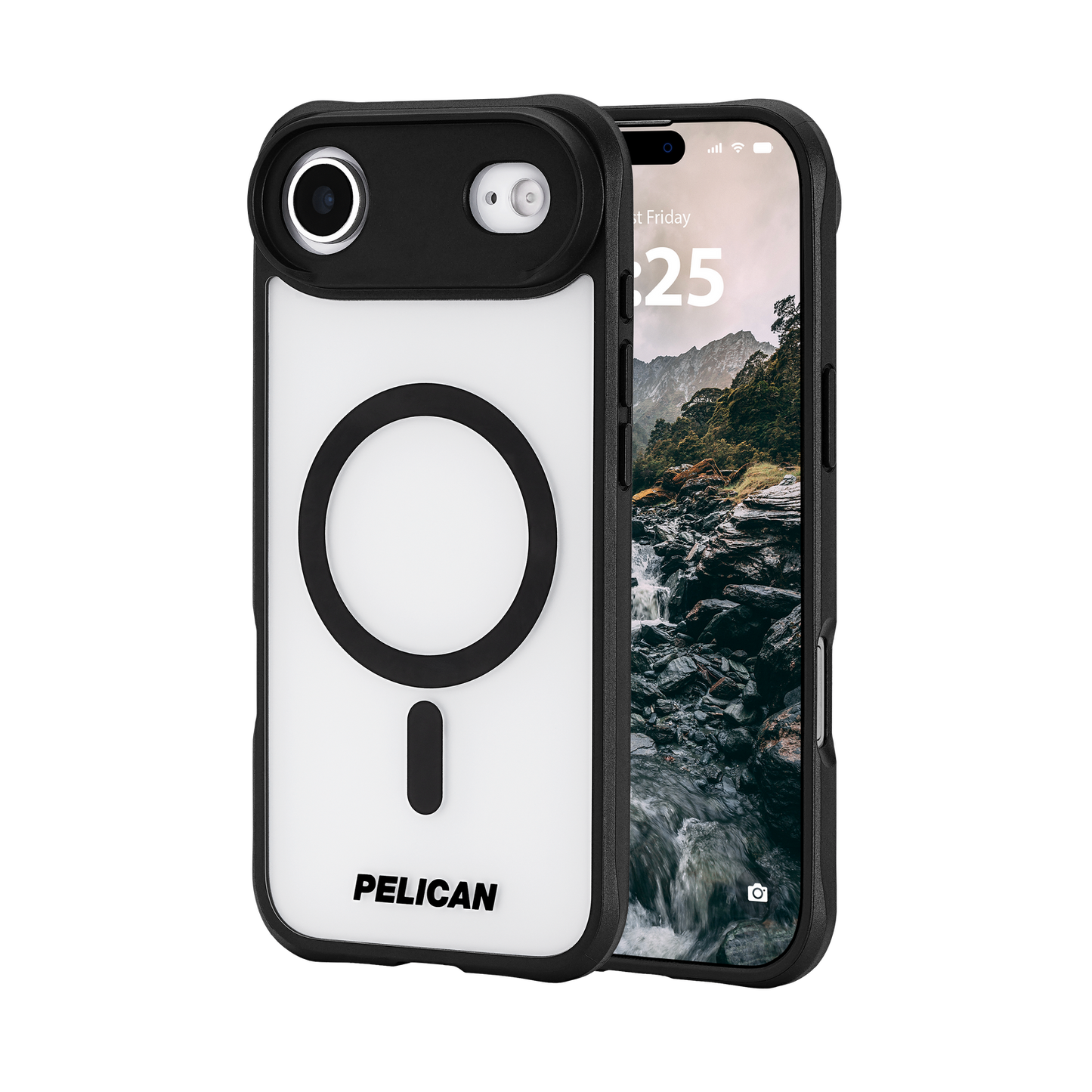Pelican Ranger MagSafe Case for iPhone 17 Air - Clear / Black Frosted