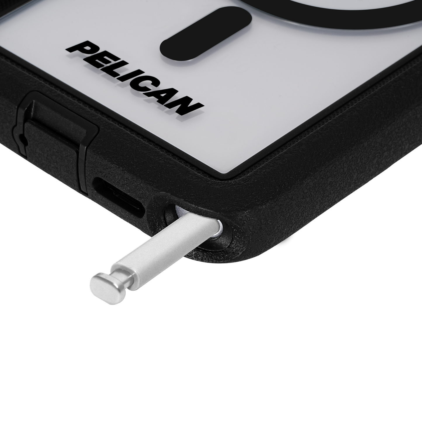 Pelican Voyager Case w/ Magnet & Holster for Galaxy S26 Clear/Black