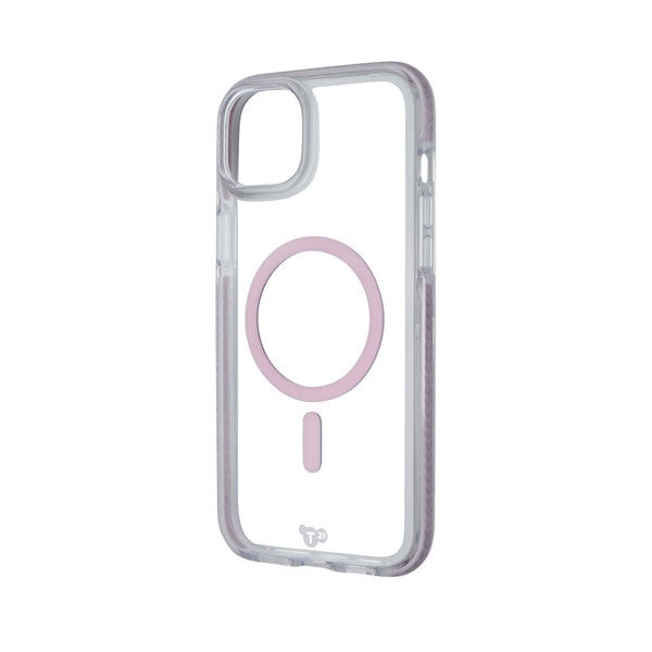 Tech 21 EvoCrystal MagSafe Case for iPhone 16e / 15 / 14 - Pink