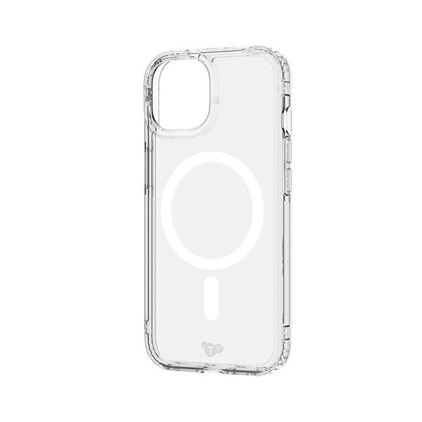 Tech 21 EvoClear MagSafe Case for iPhone 16e / 15 / 14 - Clear