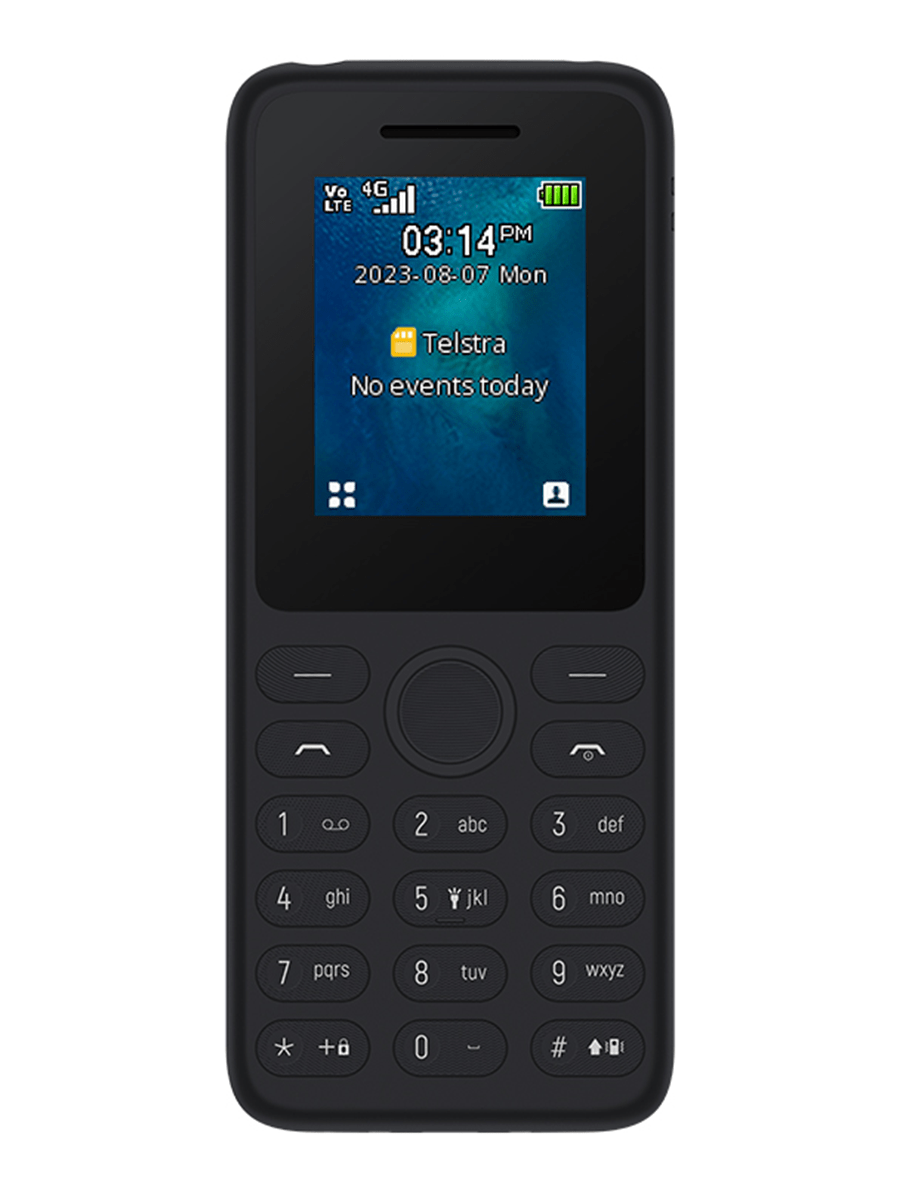 Telstra T Lite 4 G Black (Blue Tick)