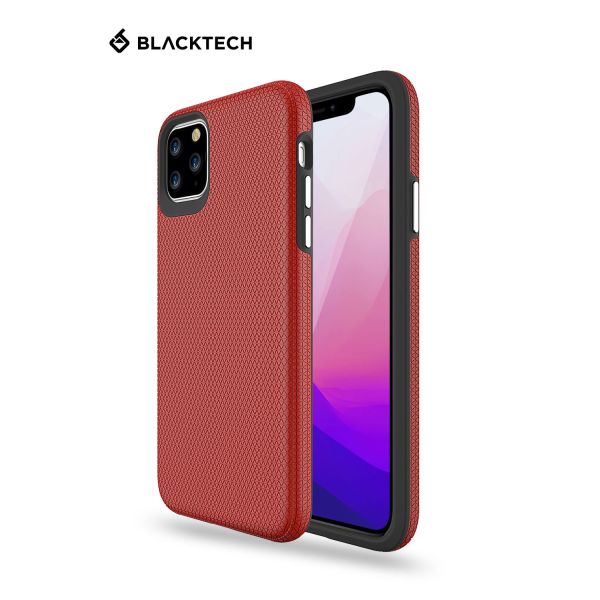 iPhone 15 BLACKTECH Triangle Armor - Red