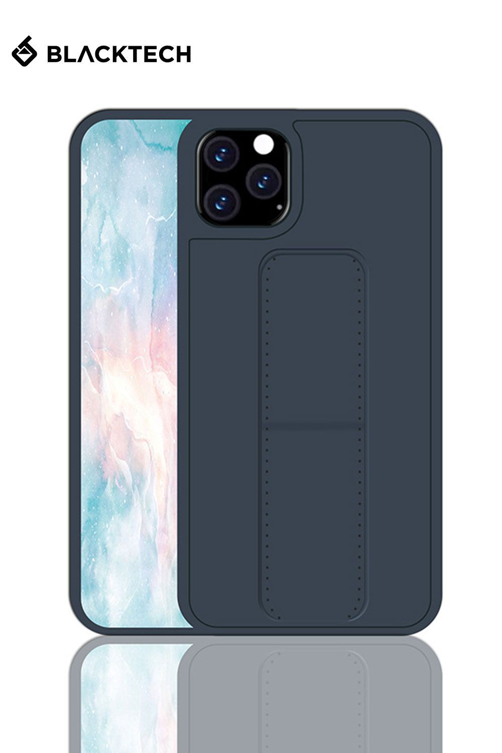 iPhone 13 Pro BLACKTECH Standing Case - Blue