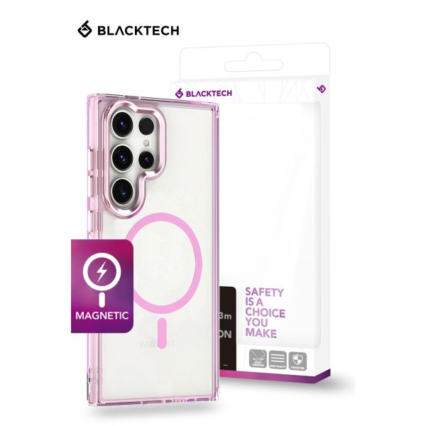 Samsung Galaxy S24 Plus / S25 Plus BLACKTECH Swift Shield (Magnetic Compatible) - Pink